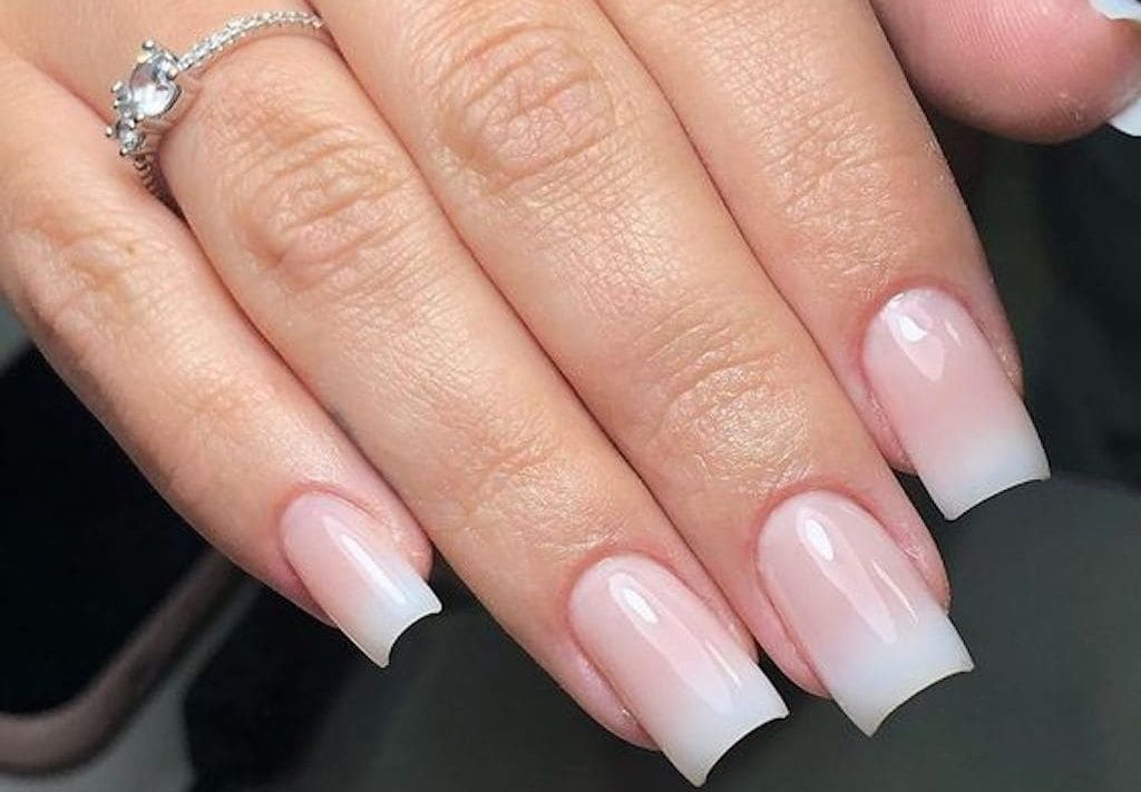 ENVY Nail Bar - Baby boomers nails (pink and white ombré) | Facebook