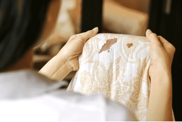 The best way to get blood stains out of clothing