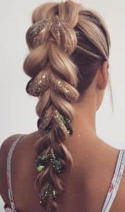 fishtail braid hair