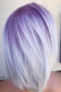 lavender hair