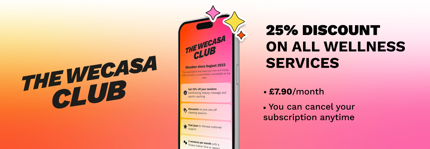 Join the Wecasa Club