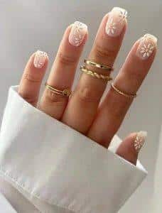 flower power nails