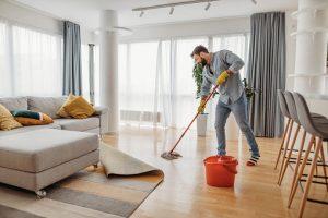 cleaning after home renovation