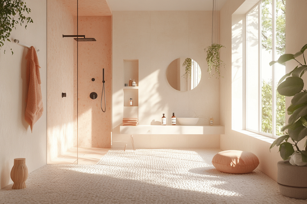 how to clean wet room floor
