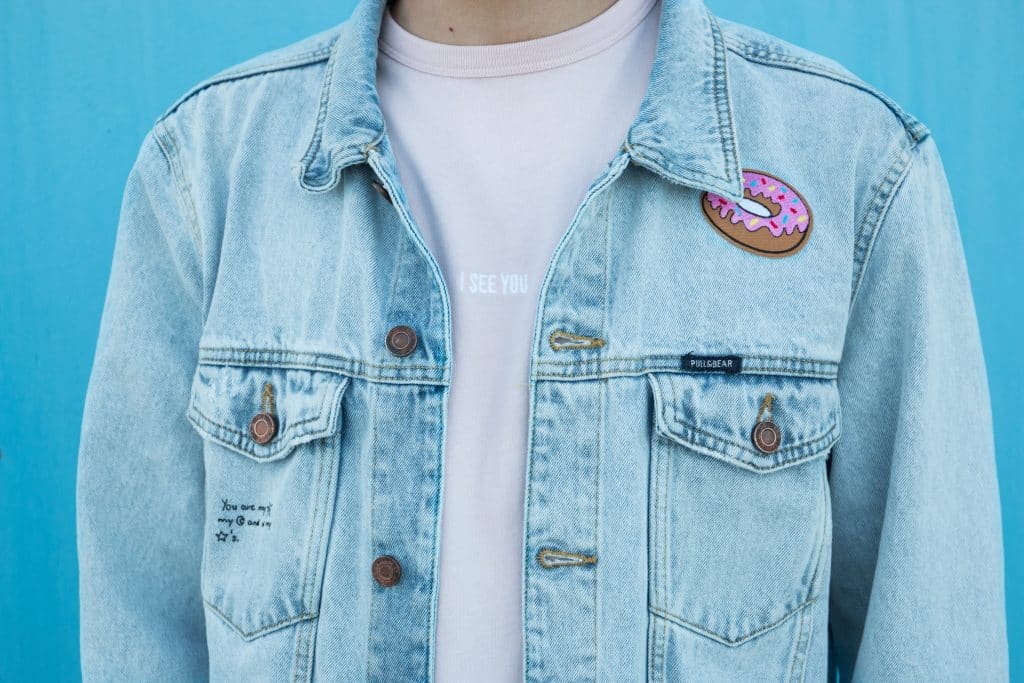 iron patch in denim jacket - How to apply iron-on patches in a few quick steps