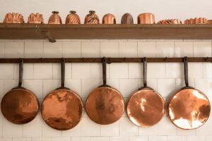 copper pans - cookware