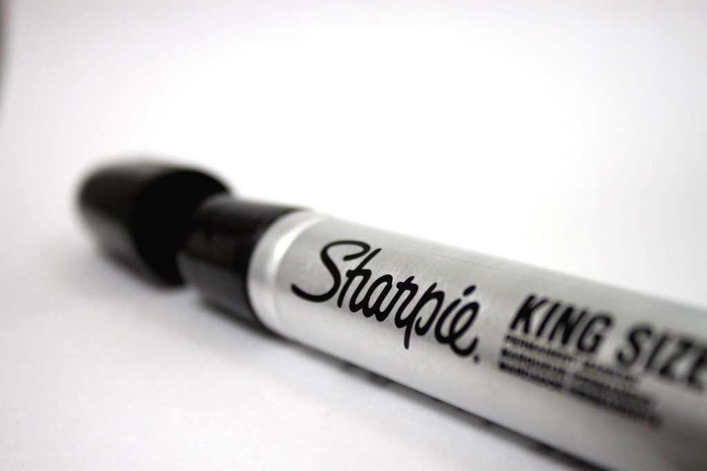 permanent marker sharpie - How to remove permanent marker