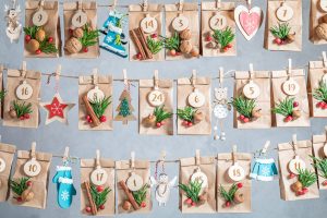 DIY paper advent calendar