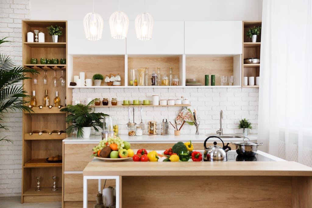 Incorporating Plants and Greenery as Kitchen Decor