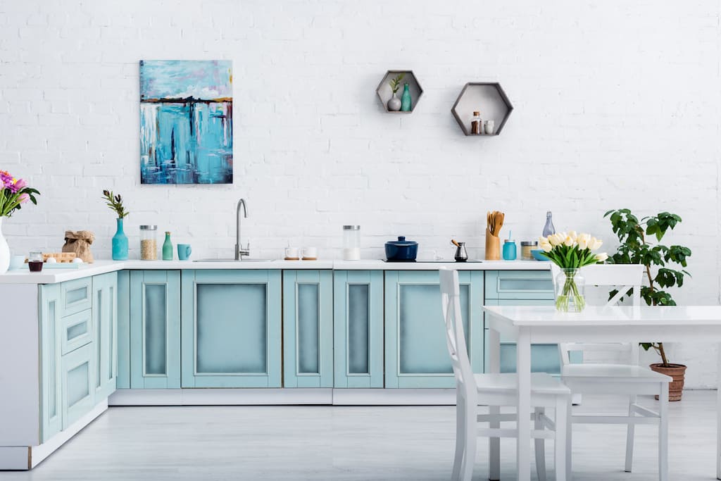 Showcasing Unique Artwork in Kitchen Spaces