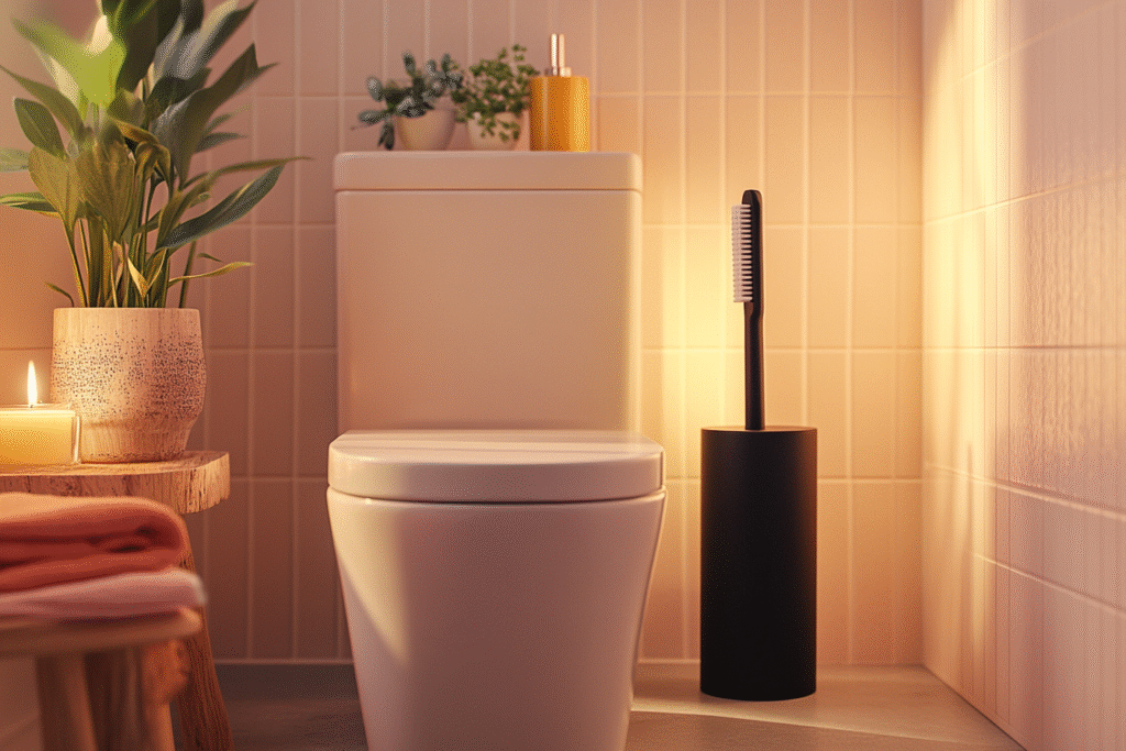 how to clean toilet brush