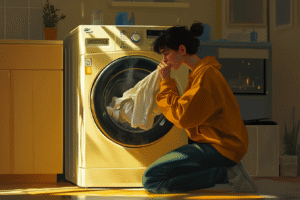 clean a smelly washer