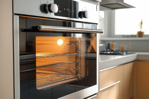 how to clean oven glass