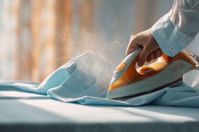 how to clean an iron