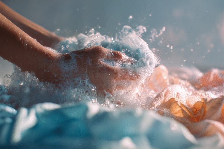 how to hand wash clothes