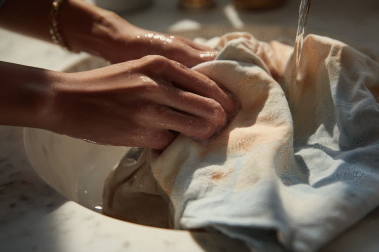 how to wash moldy clothes