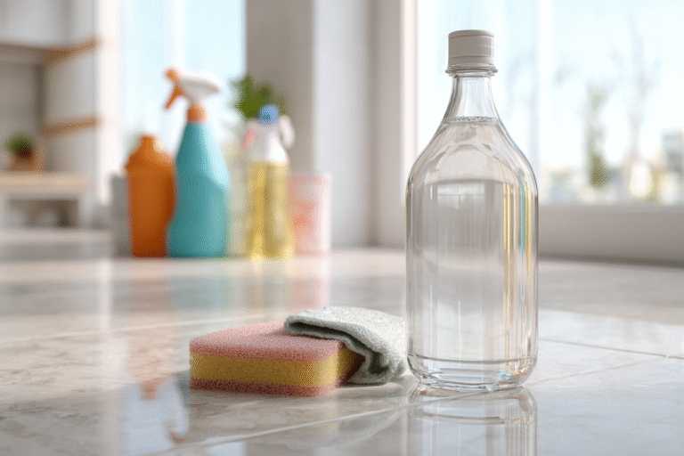 using vinegar to clean floors