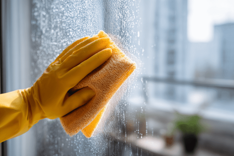 how do you clean glass