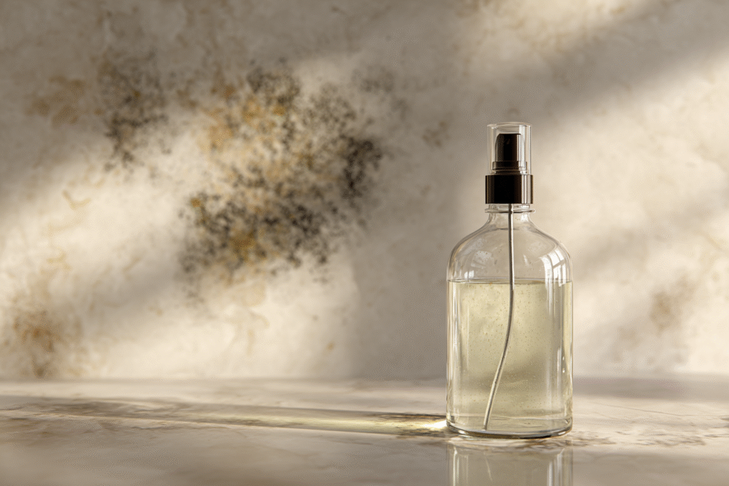 white vinegar for mould