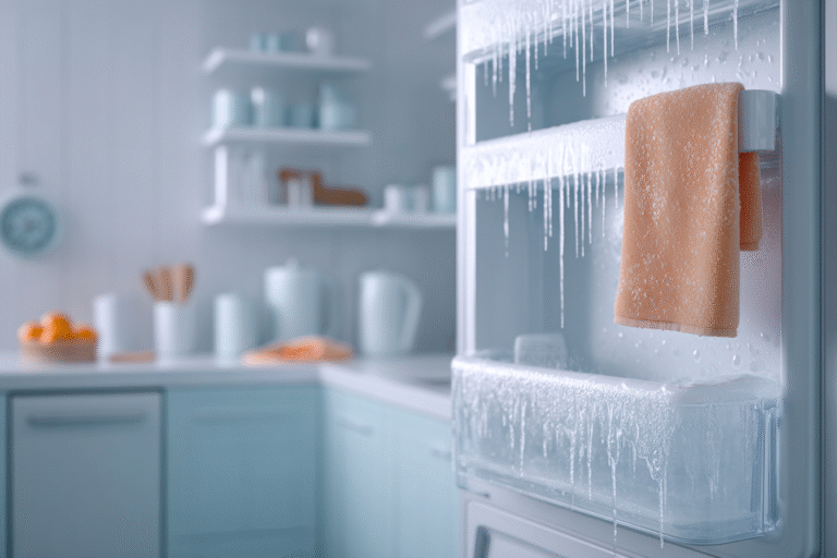 how to defrost fridge freezer