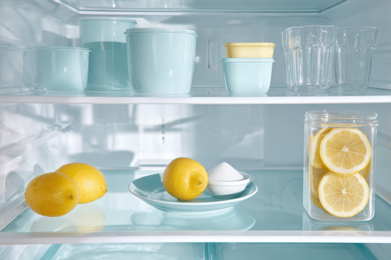 how to get rid of smell in fridge