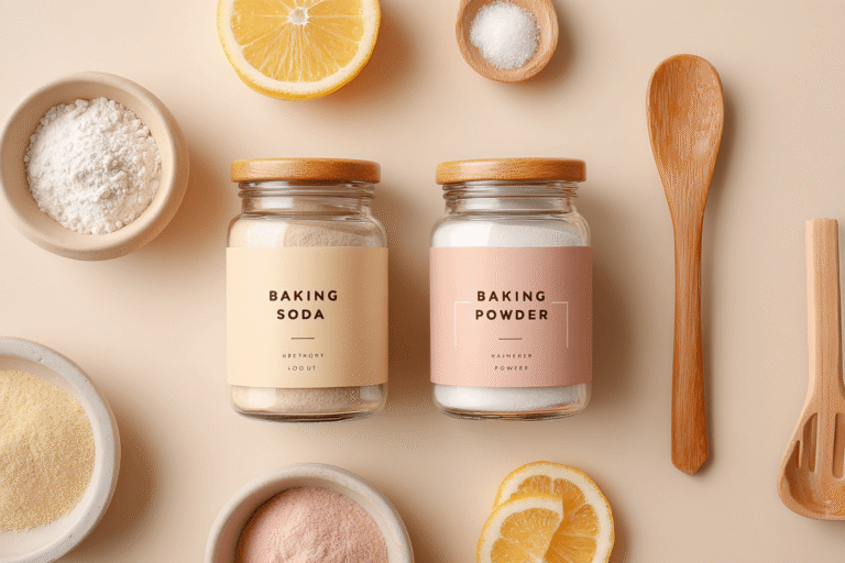 what's the difference between baking powder and baking soda​