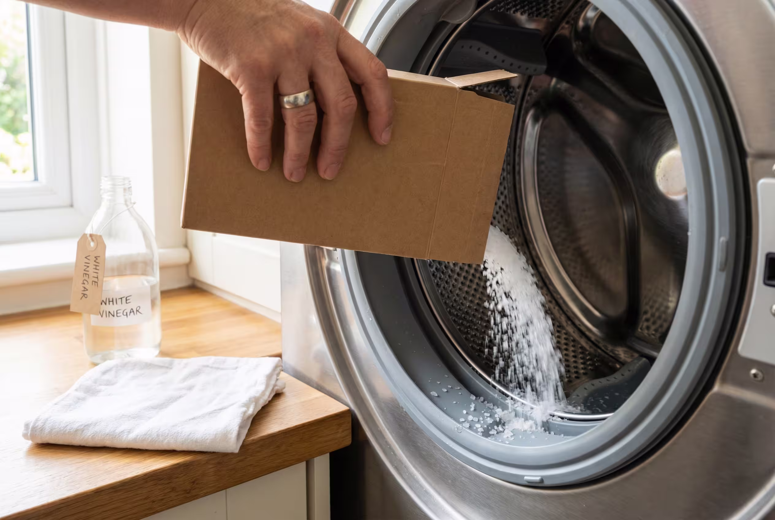 soda crystals washing machine