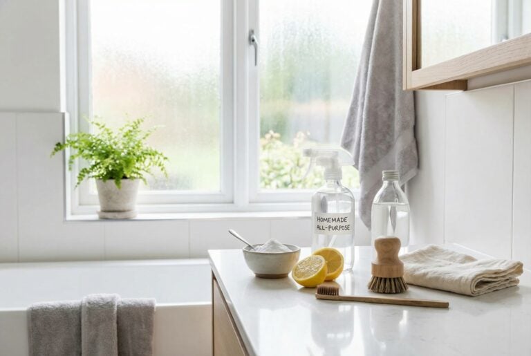 homemade cleaning products for bathroom