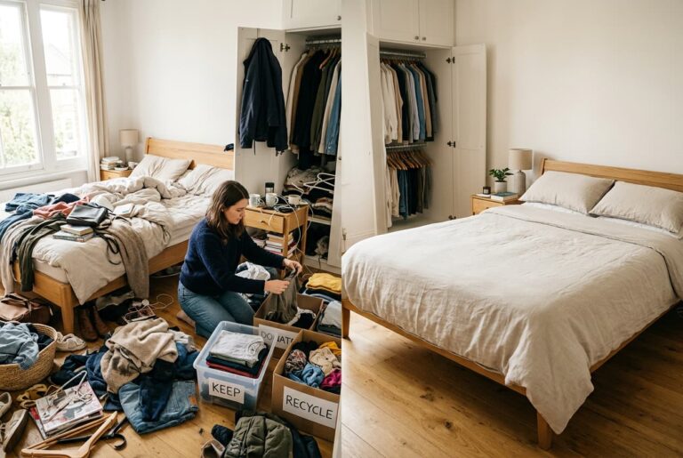 declutter bedroom
