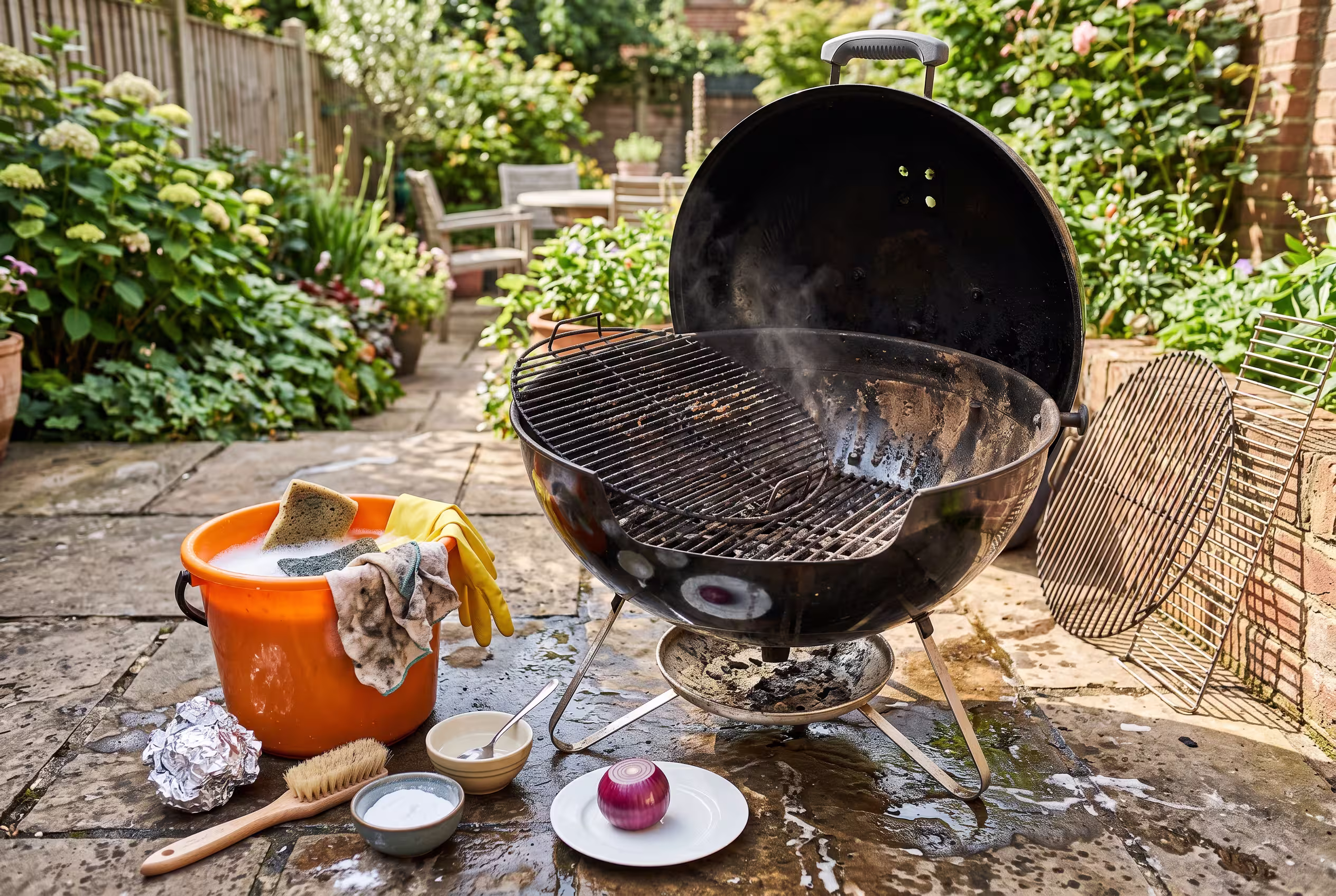 how to clean a bbq​