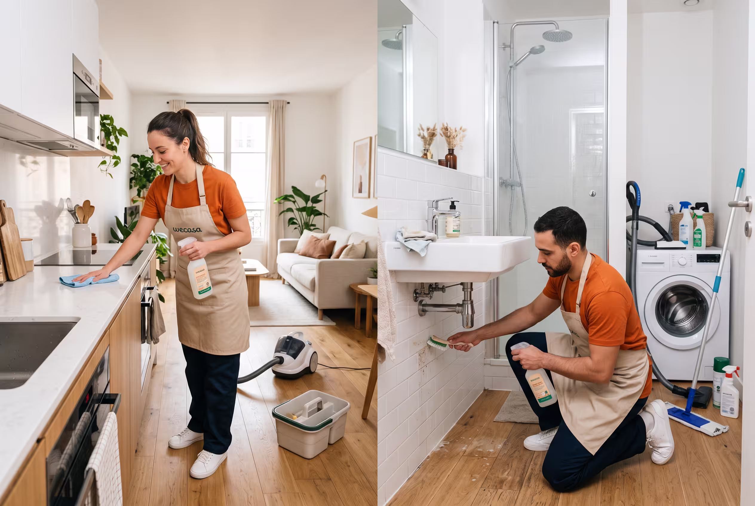what is the difference between deep cleaning and regular cleaning​