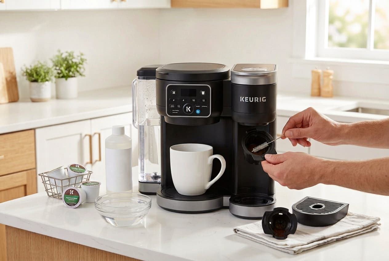 how to clean a keurig