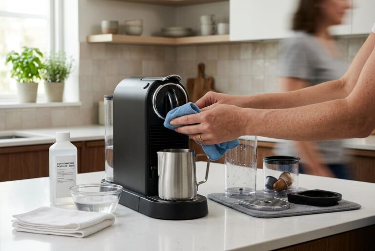 how to clean nespresso citiz