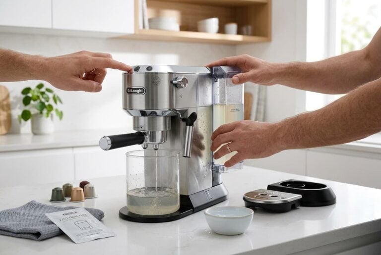 how to descale nespresso delonghi
