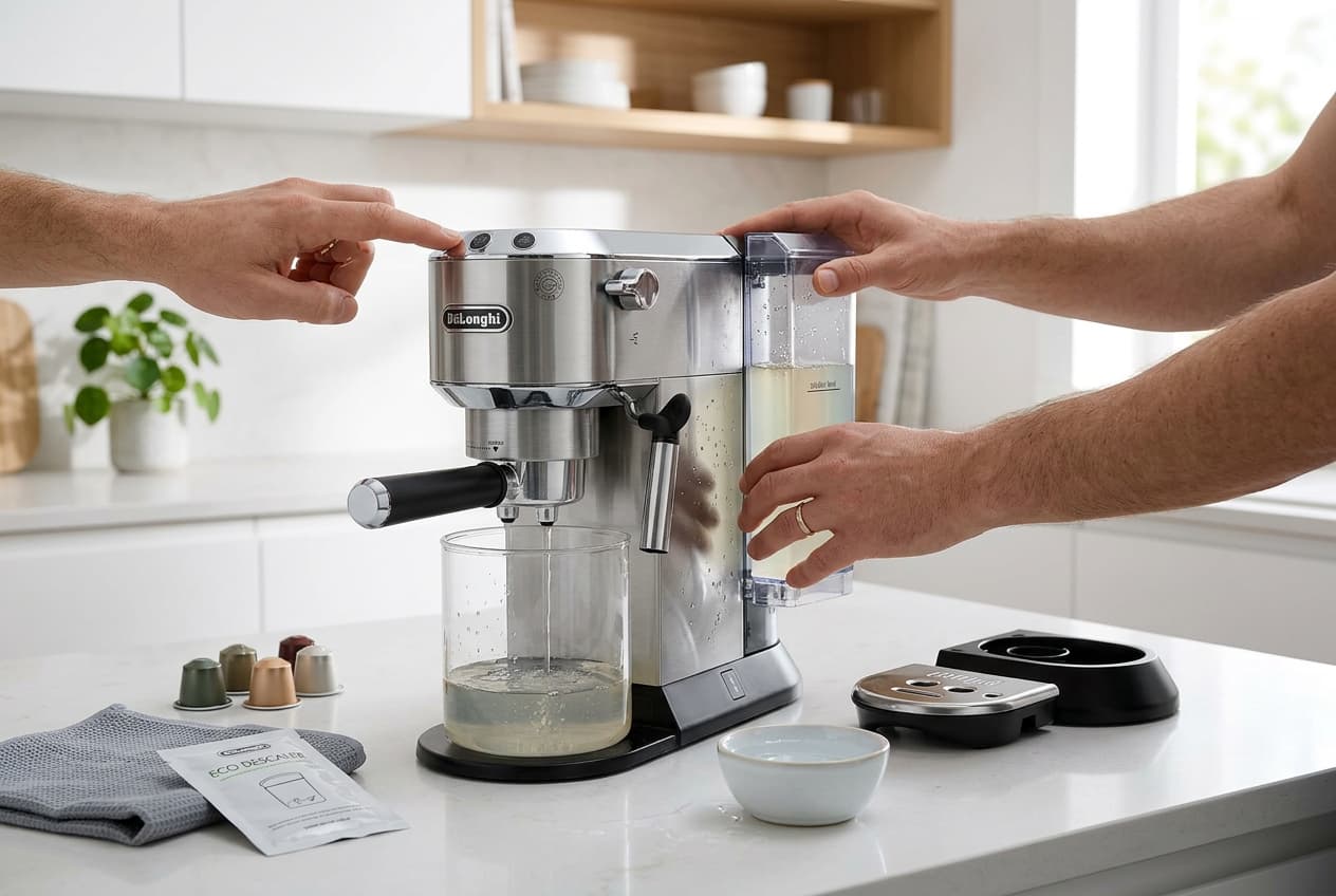 how to descale nespresso delonghi​