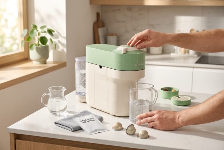 how to descale nespresso vertuo​